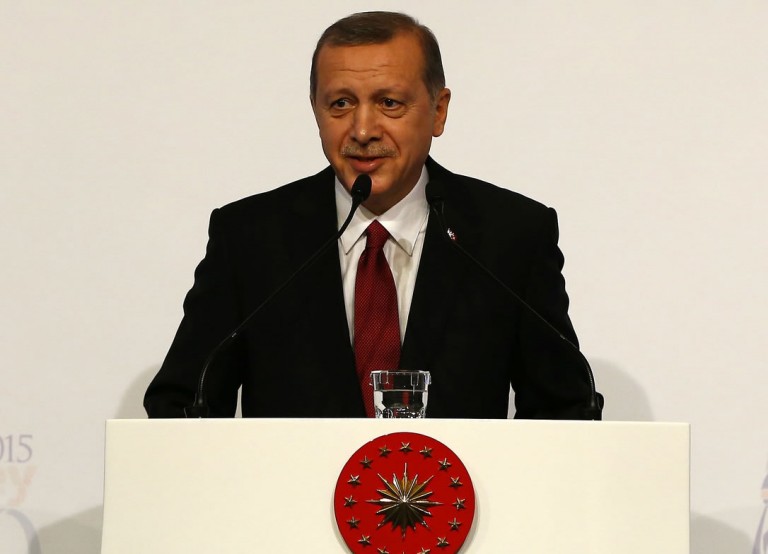 Press Conference held by President Erdoğan at the G20 Antalya Summit