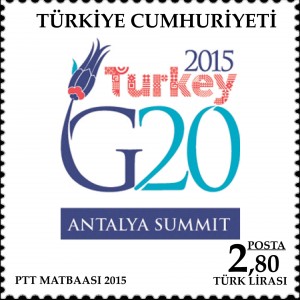 G20 Antalya Summit Special Edition Commemorative Stamps