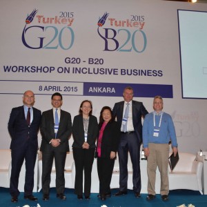 Turkey hosted G20-B20 Workshop on “Inclusive Business”