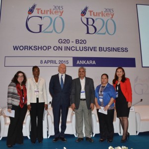 Turkey hosted G20-B20 Workshop on “Inclusive Business”