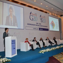 Turkey hosted G20-B20 Workshop on “Inclusive Business”