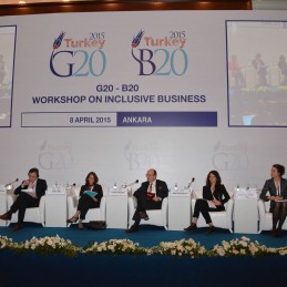 Turkey hosted G20-B20 Workshop on “Inclusive Business”