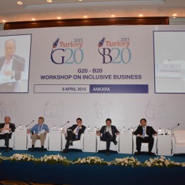 Turkey hosted G20-B20 Workshop on “Inclusive Business”