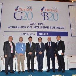 Turkey hosted G20-B20 Workshop on “Inclusive Business”