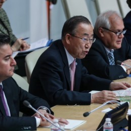 Deputy Prime Minister Babacan addressed the annual Special High-Level Meeting of the UN Economic and Social Council