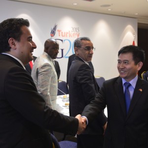 Deputy Prime Minister Babacan’s G20 Working Lunch with LIDC Ambassadors in Ankara