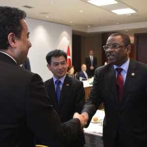 Deputy Prime Minister Babacan’s G20 Working Lunch with LIDC Ambassadors in Ankara