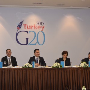 Deputy Prime Minister Babacan’s Working Lunch with G20 Ambassadors in Ankara