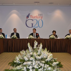 Deputy Prime Minister Babacan’s G20 Working Lunch with LIDC Ambassadors in Ankara