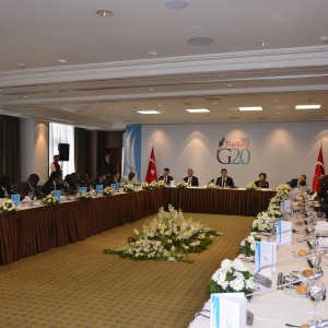 Deputy Prime Minister Babacan’s G20 Working Lunch with LIDC Ambassadors in Ankara