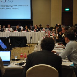 Second Investment and Infrastructure Working Group Meeting held in Singapore
