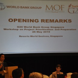 Second Investment and Infrastructure Working Group Meeting held in Singapore