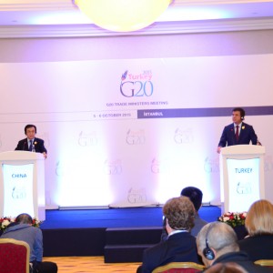 Turkey Hosted The G20 Trade Ministers Meeting in Istanbul